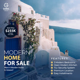 Apartamento con vistas al mar en Glyfada, al sur de Atenas.